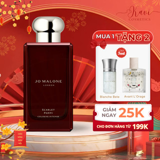  Nước hoa chiết 10ml unisex Jo Malone London Scarlet Poppy Cologne Intense quyến rũ - kavi cosmetics 