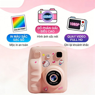 【In màu】Máy Ảnh In Màu Cho Trẻ Em | Chụp Hình, Quay Phim & In Ảnh Lập Tức | Thiết Kế Nhỏ Gọn, Dễ Dùng, Kích Thích