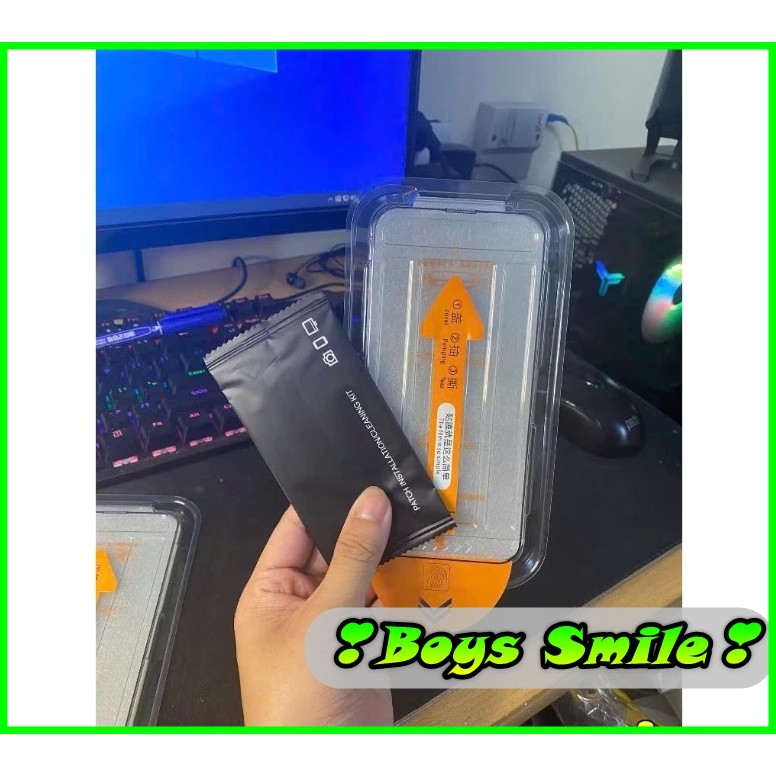 Kính cường lực tự dán Nubia Z70 ultra / Z70s ultra dễ thao tác dán