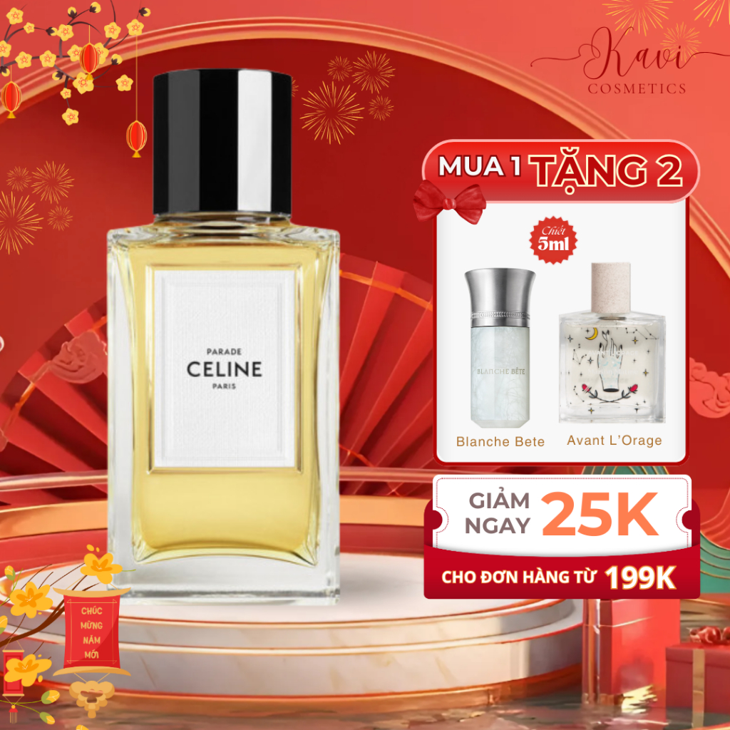 Nước hoa chiết 10ml unisex Celine Parade EDP hương thơm thanh lịch, quyến rũ - kavi cosmetics