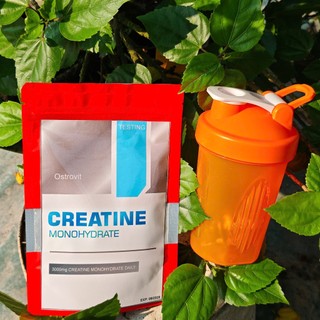 [Tặng Bình Lắc Shaker] Ostrovit Creatine Monohydrate (300g, 500g) Bột Sữa Bổ Sung DInh Dưỡng