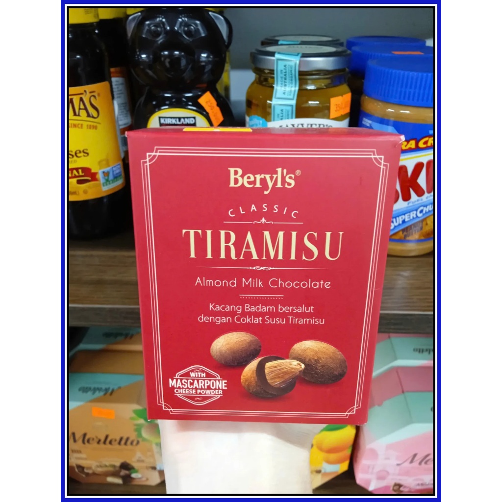 Socola Beryl's Tiramisu Almond Chocolate 100g