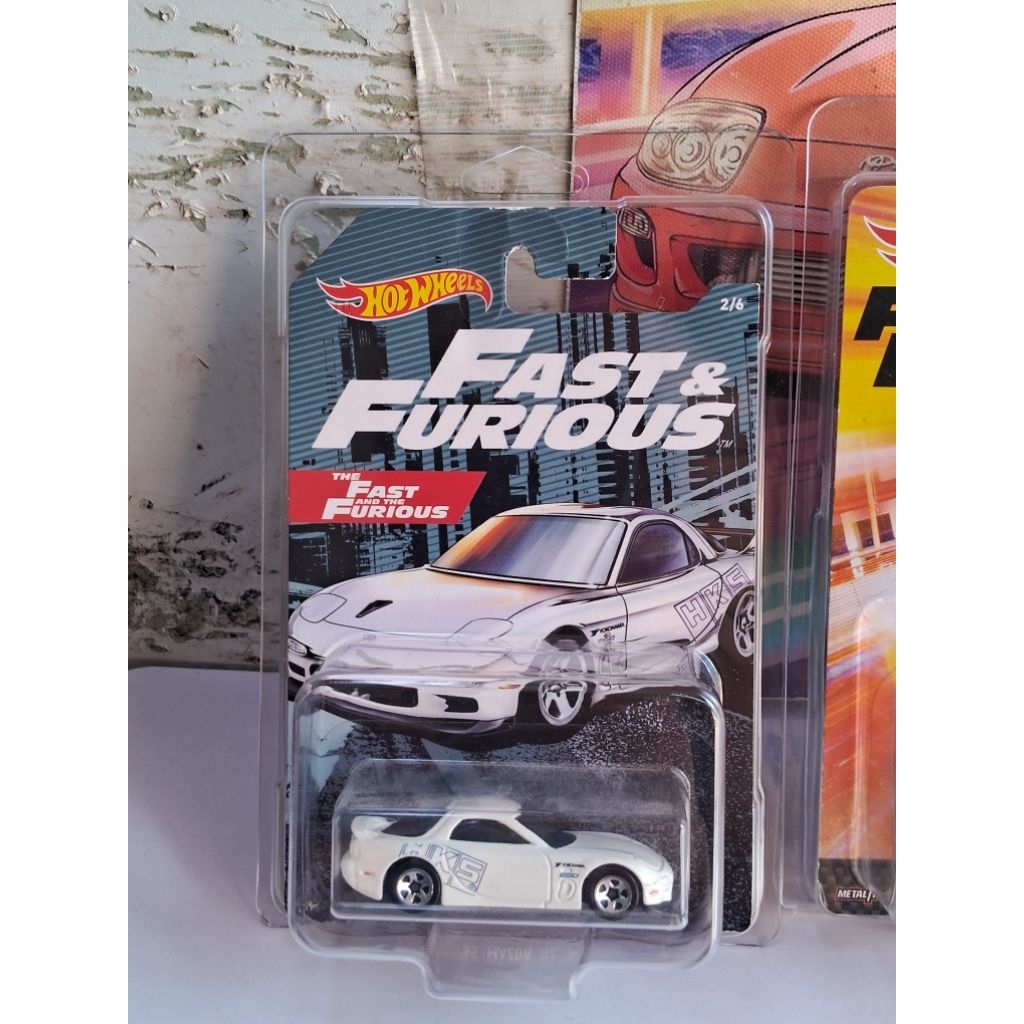 HOT WHEELS 1995 MAZDA RX-7 FAST AND FURIOUS