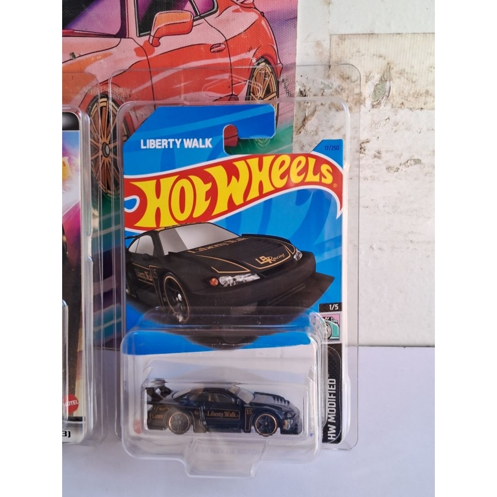 HOT WHEELS LB SUPER SILHOUETTE NISSAN SILVIA S15 MÀU ĐEN