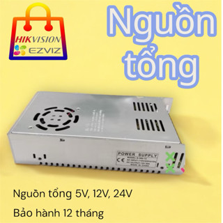 Nguồn tổng 5V,12V,24V chuyên dụng cho camera, đèn Led và thiết bị điện tử