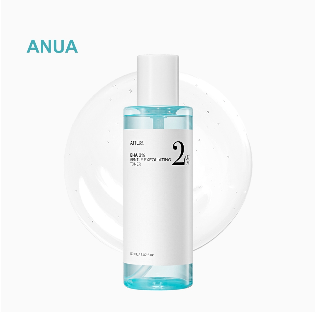 Nước Hoa Hồng Dưỡng ẩm, Tẩy Da Chết Anua BHA 2% Gentle Exfoliating Toner 150ml