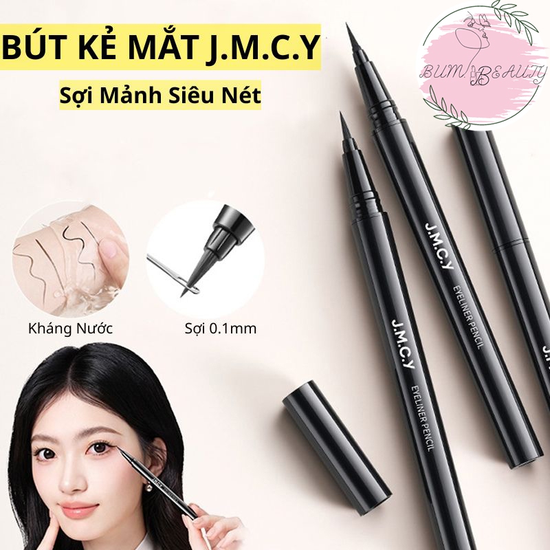 Bút Nước Kẻ Eyeliner JMCY Tạo Đường Viền Mắt Sắc Nét, Kẻ Mí Mắt Không Trôi Độ Bám Tốt Khô Nhanh