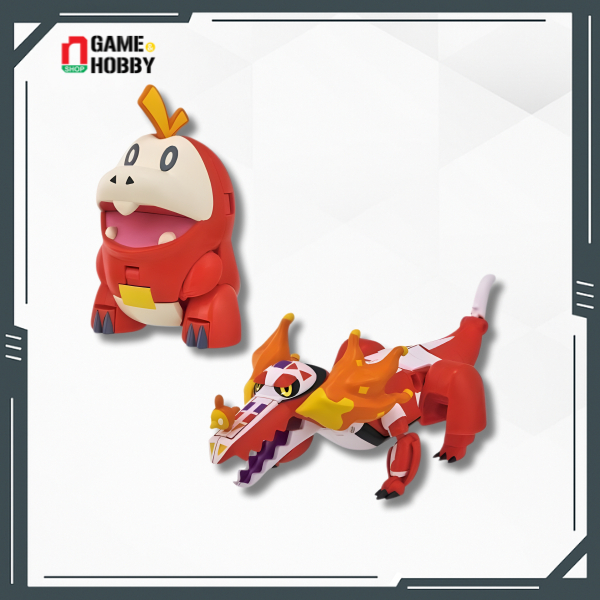 MÔ HÌNH POKEMON TIẾN HÓA FUECOCO SKELEDIRGE CHÍNH HÃNG BANDAI