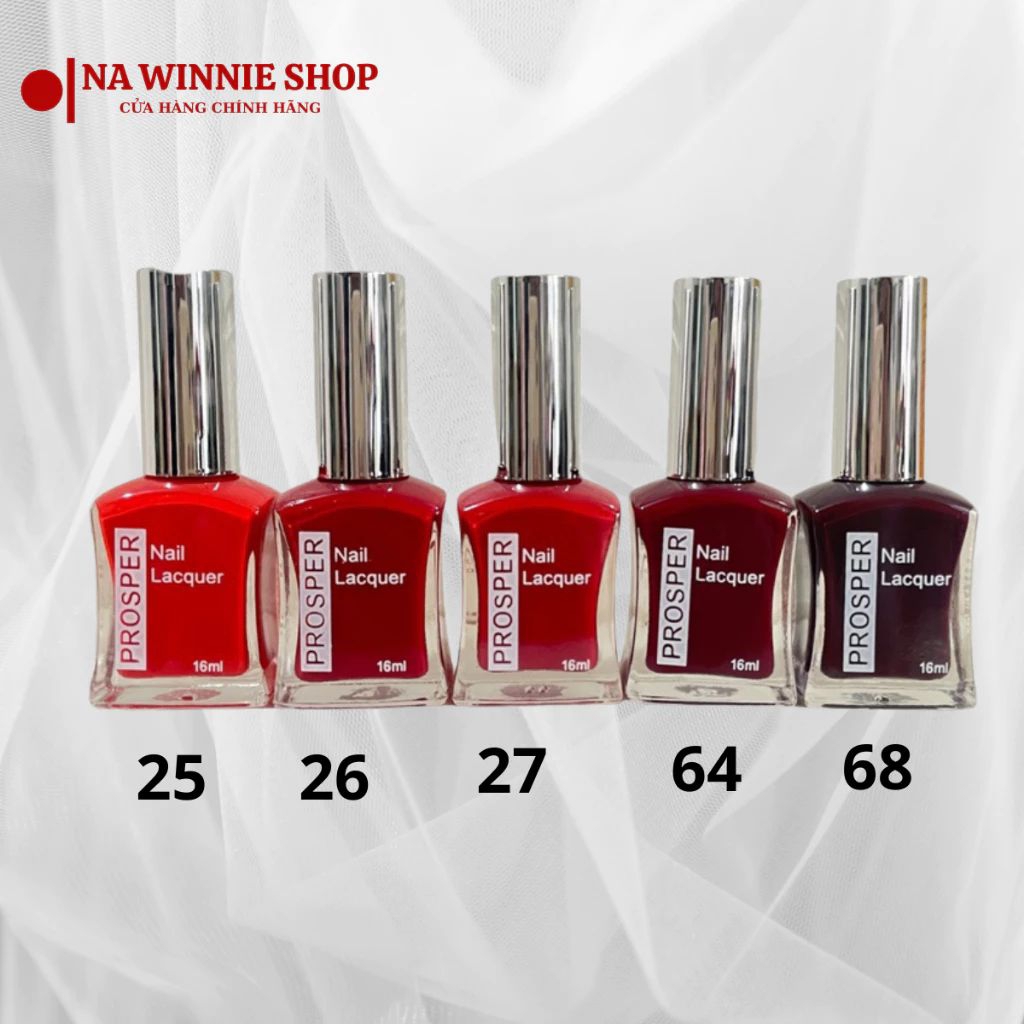 [ Mã 1 - 100 ] Nước sơn móng tay tự khô màu hottrend 16ml bền màu nhanh khô