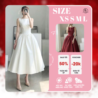 ĐẦM XOÈ DÁNG DÀI HỞ LƯNG CỔ KÍN TÔN DÁNG, SANG TRỌNG – ĐI TIỆC, DỰ SỰ KIỆN, CHỤP ẢNH