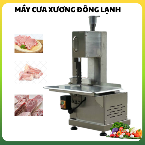 Máy Cưa Xương JY-130 Inox – Cắt Xương, Giò Heo, Thịt Cá Đông Lạnh – Công Suất 750W – Bảo Hành 1 Năm