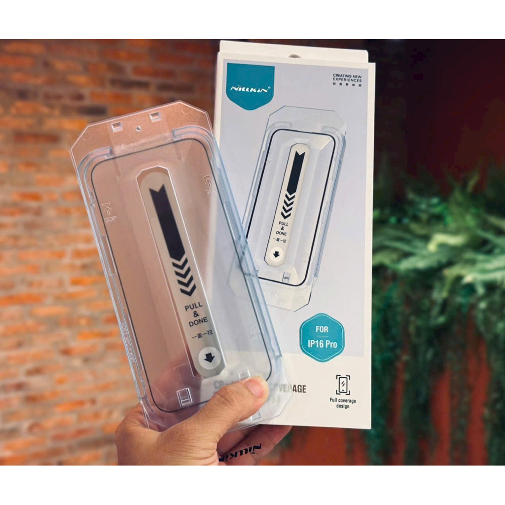 Kính cường lực NILLKIN CP+ Pro trong suốt viền đen dành cho ip17/ ip 18 pro/ ip17 Air/ ip18 pro max