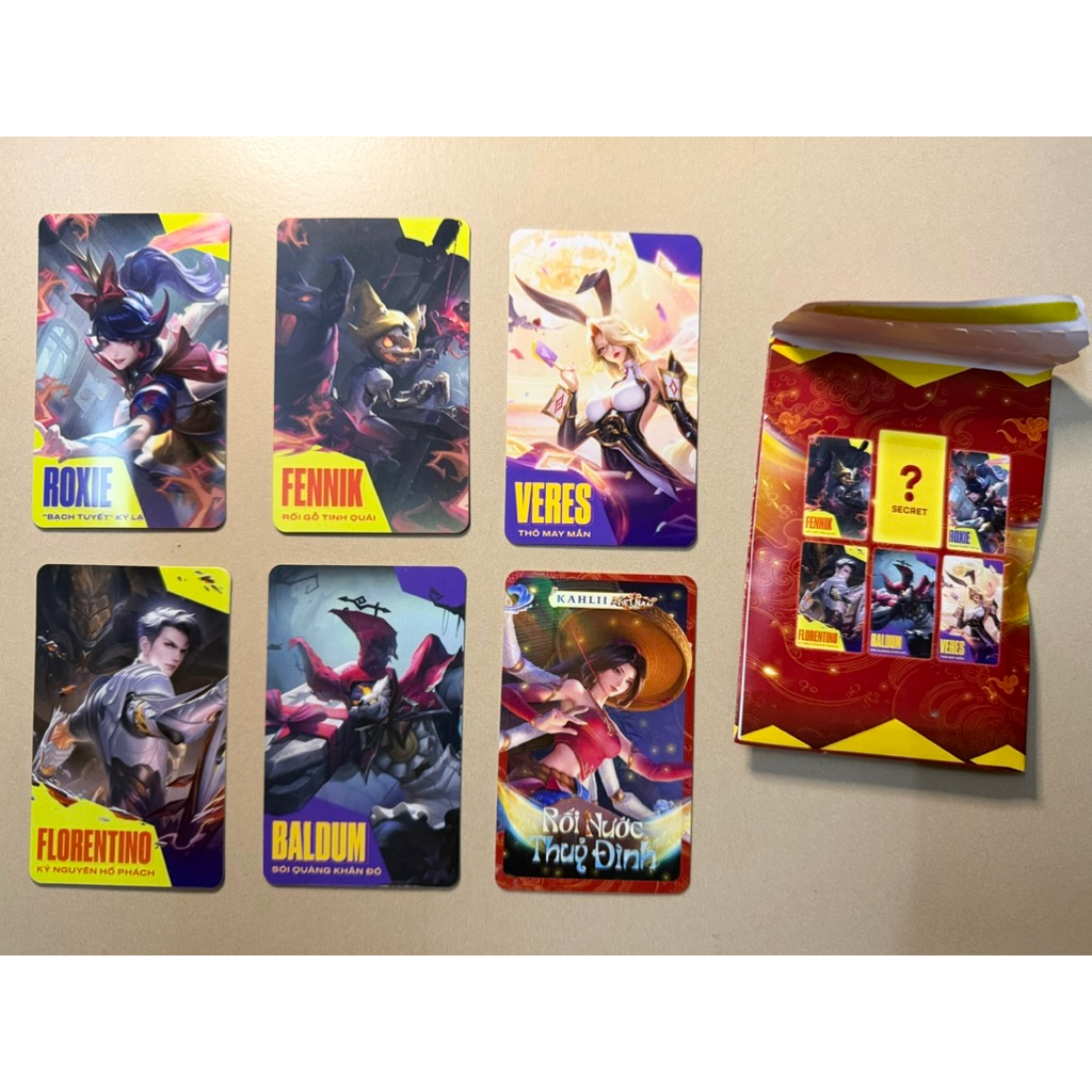 Full Set 6 Card Version Tết Liên Quân Mobile Community Leader Chính Hãng Offline by Garena