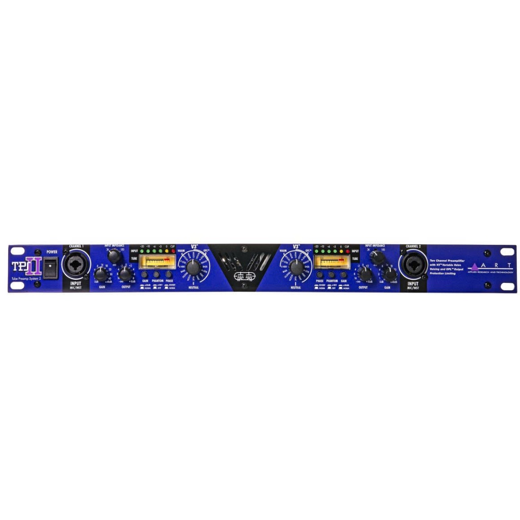 Preamp Đèn ART TPS II | 2-Channel Tube Preamp with V3 Presets - New - Chính Hãng 100%