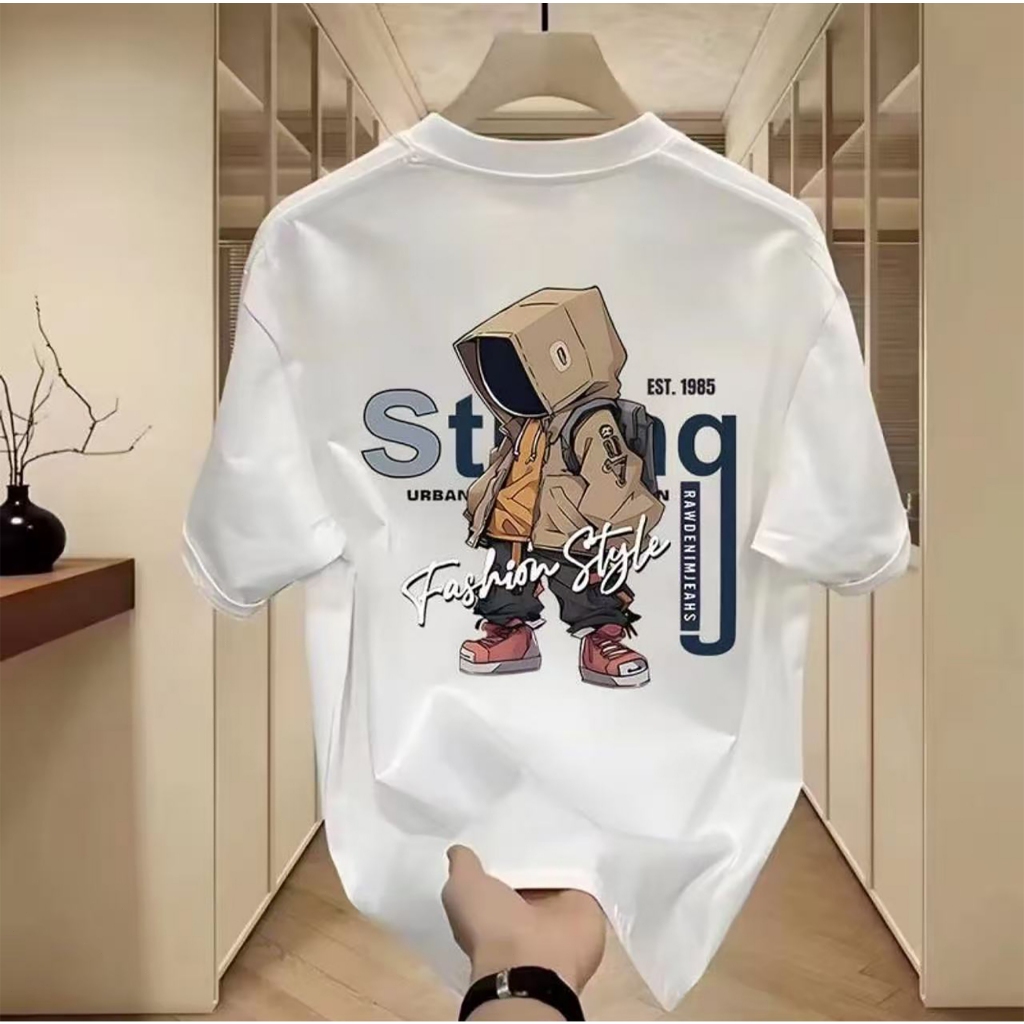 COD Áo Thun, Áo Phông Unisex Tay Lỡ