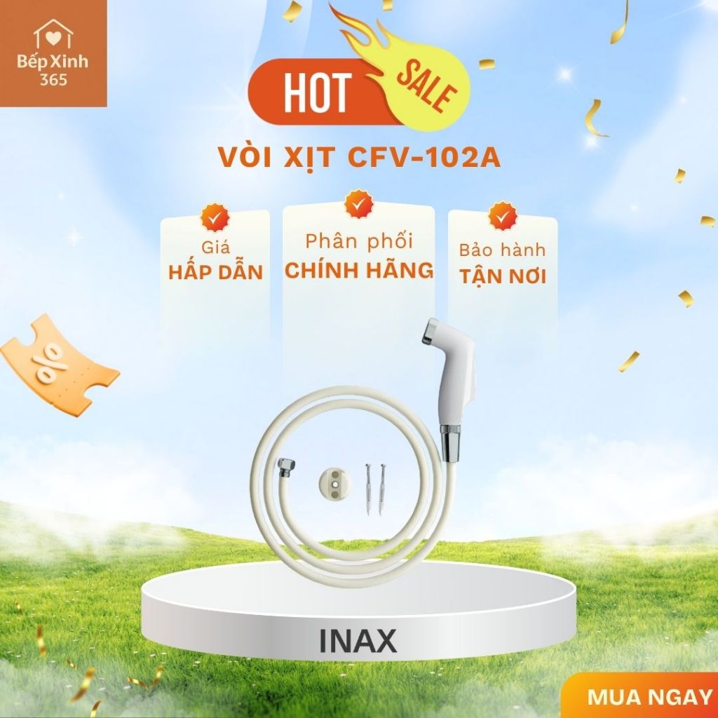 Vòi xịt INAX CFV-102A - Vòi Xịt Vệ Sinh Cao Cấp, Tiện Ích