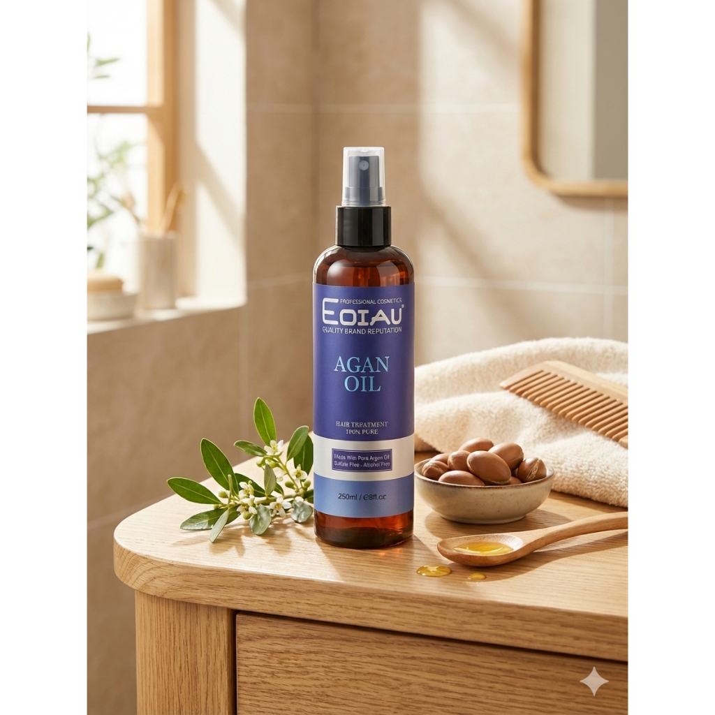 ✨ XỊT DƯỠNG TÓC 2 LỚP EOIAU ARGAN OIL – PHỤC HỒI TÓC HƯ TỔN, BÓNG MƯỢT TỨC THÌ ✨