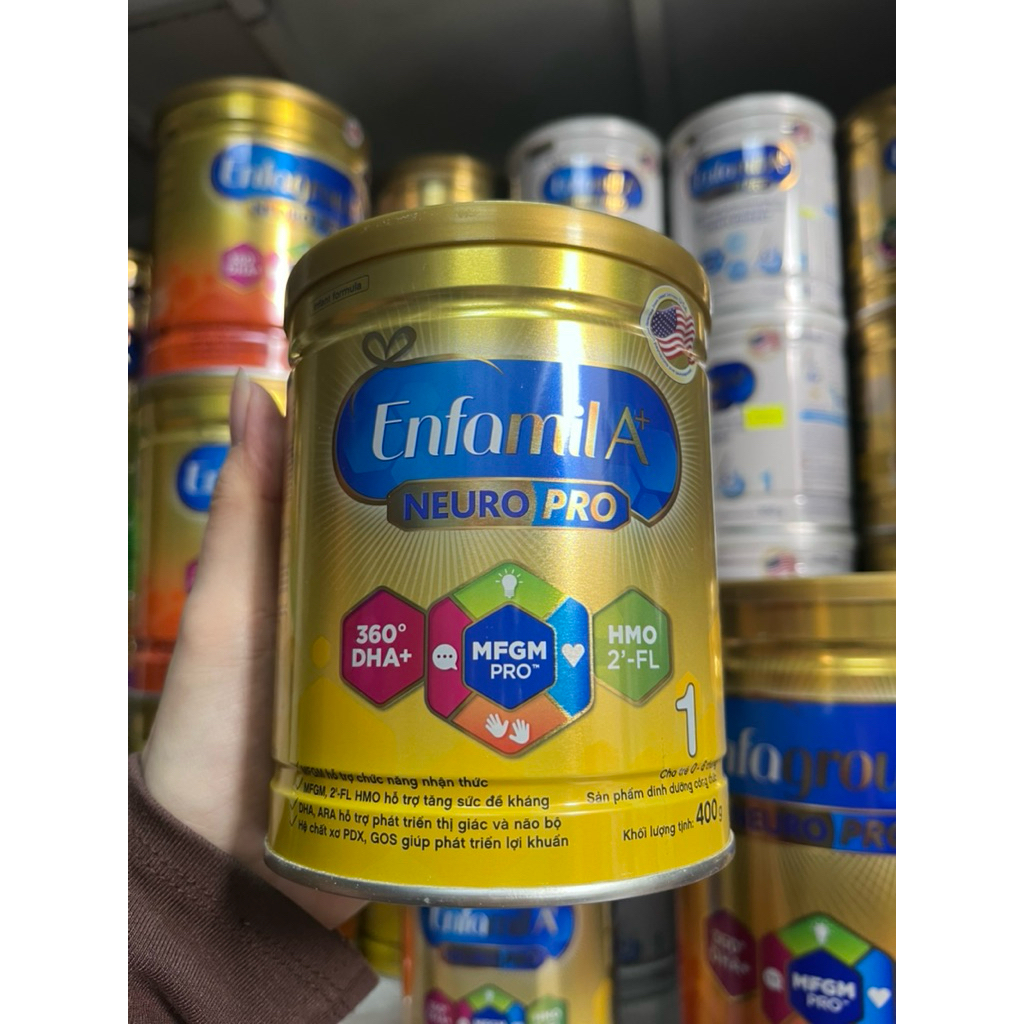 Sữa bột Enfamil A+ số 1 400g date 2028