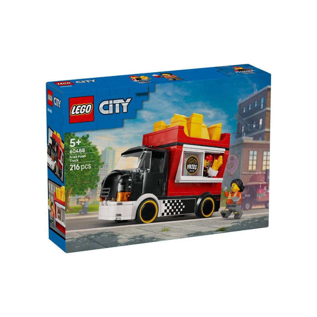 Đồ Chơi Lắp Ráp Xe Bán Khoai Tây Chiên LEGO CITY 60488 (216 chi tiết)