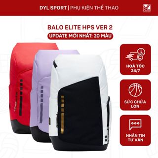 Balo thể thao Elite HPS Ver 2 Backpack | Balo bóng rổ quốc dân full màu, có quai đệm khí air