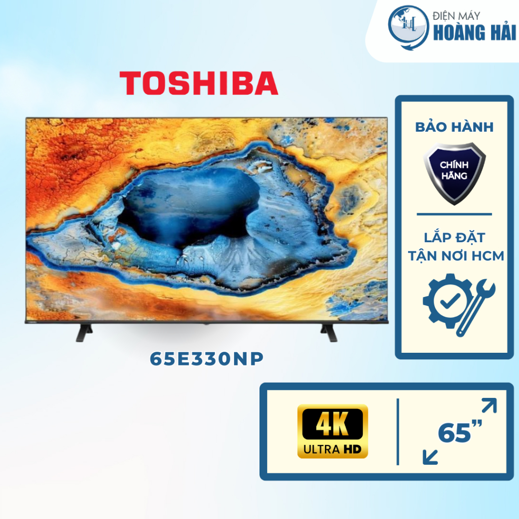 65E330NP | Smart Tivi Toshiba 4K 65 Inch 65E330NP, tìm kiếm giọng nói