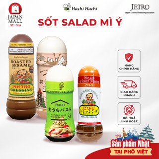  Sốt Salad Sốt Mì Ý vị nước tương mè rang đậm đà không chất phụ gia Nhật Bản Pietro 280ml  - Hachi Hachi Japan Shop 