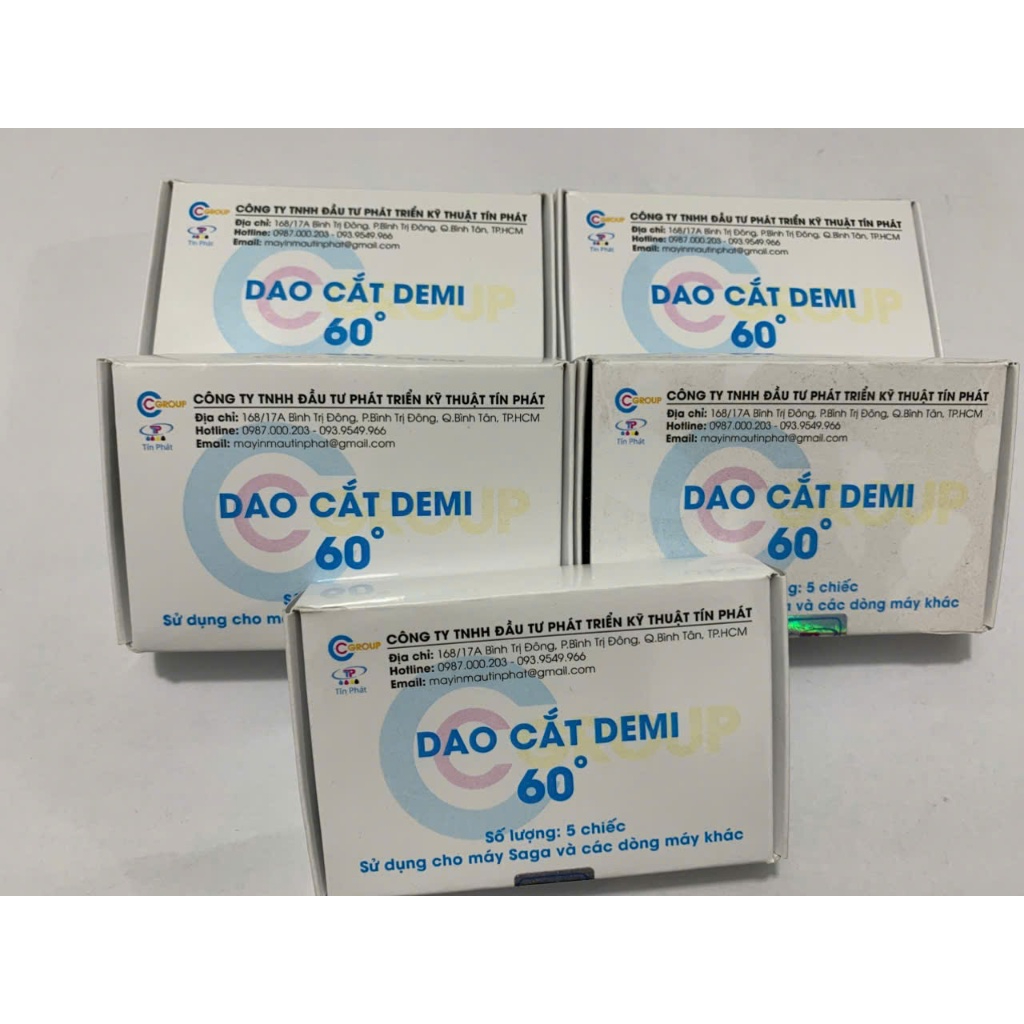 Dao Cắt Tem Demi - 60 độ(1 dao)
