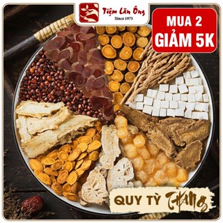  Set quy tỳ trà thảo mộc 10 vị hỗ trợ giảm mất ngủ thiếu ngủ tốt cho sức khỏe - Tiệm Lãn Ông 