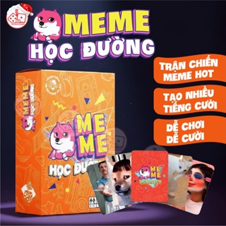 [Hỏa tốc]Bộ Bài MEME Học Đường 66 lá Bộ Bài Boardgame Siêu Hài Hước Các Meme Thú Vị Chơi Cùng Bạn Bè