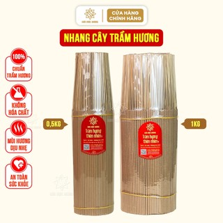  Nhang cây trầm hương tự nhiên thắp bàn thờ Sơn Mộc Hương sạch thơm không hóa chất 