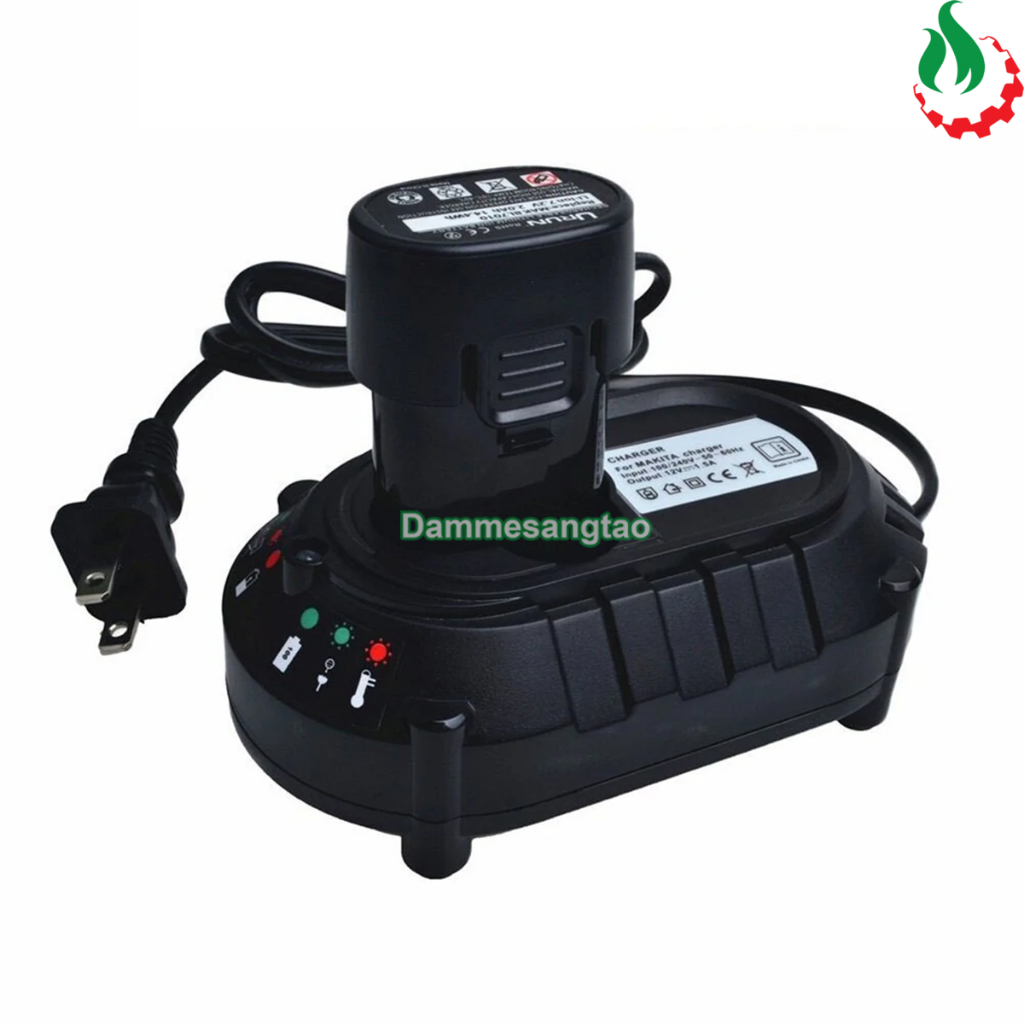Sạc pin Makita 7.2V-10.8V DC10WA Li-ion nhận mạch zin