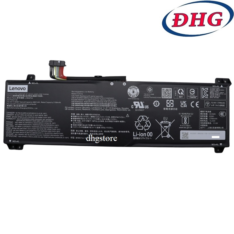 Pin laptop Lenovo LOQ 15IRX9 15AHP9 15IAX9I 15ARP9 15IAX9, Legion 5-15IRX10 5-15IAX10, L23D4PK4 L23M