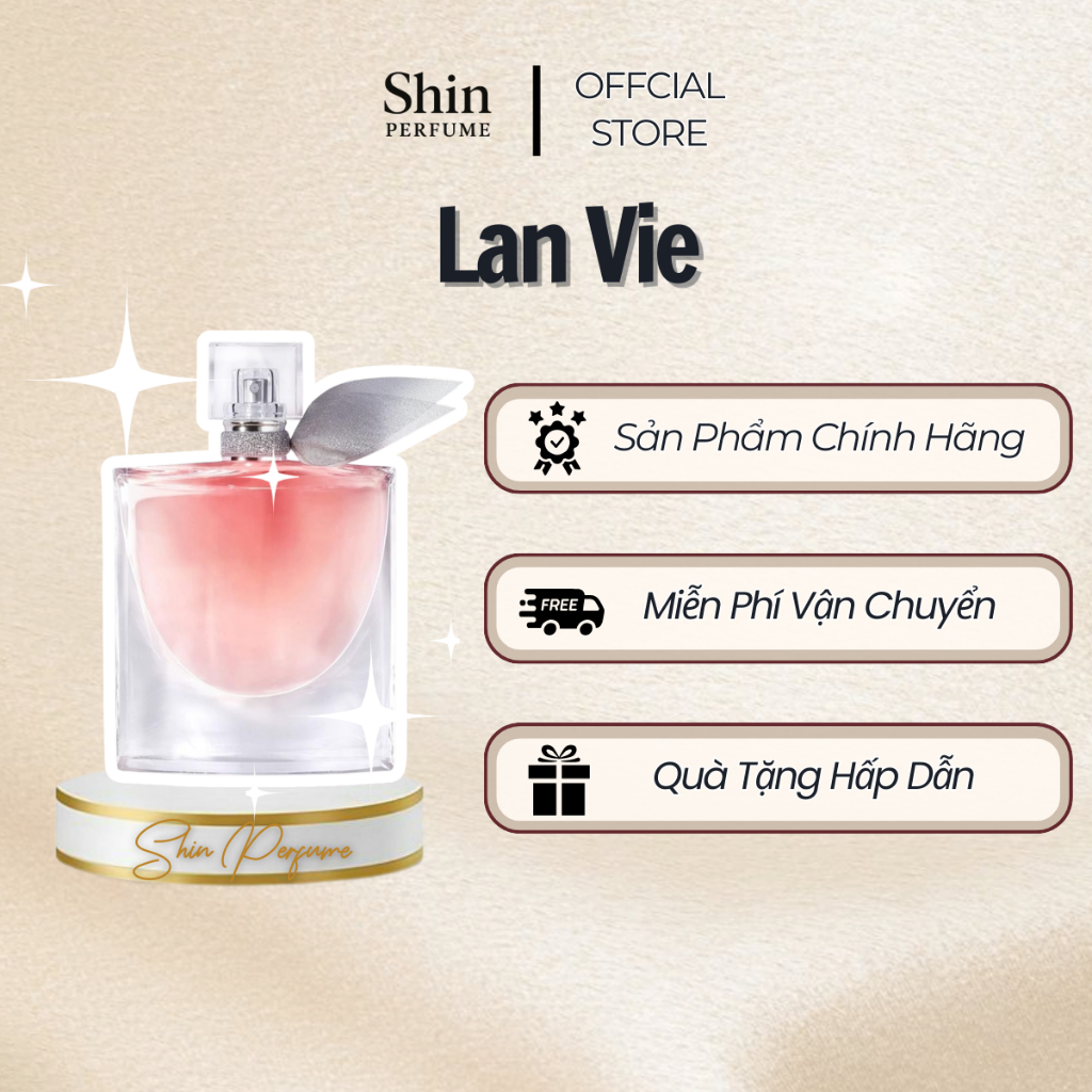 [5/10ml] Lan Vie | Nước Hoa Nữ |Mẫu Thử|Shin Perfume
