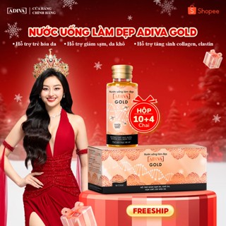  Nước Uống Làm Đẹp Collagen ADIVA Gold -Giúp Da Căng Mịn Giảm Nếp Nhăn Và Chống Lão Hóa 
