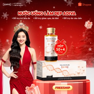  Nước Uống Làm Đẹp Collagen ADIVA Tem Trắng -Giúp Làn Da Săn Chắc Ảm Mịn Và Căng Bóng 