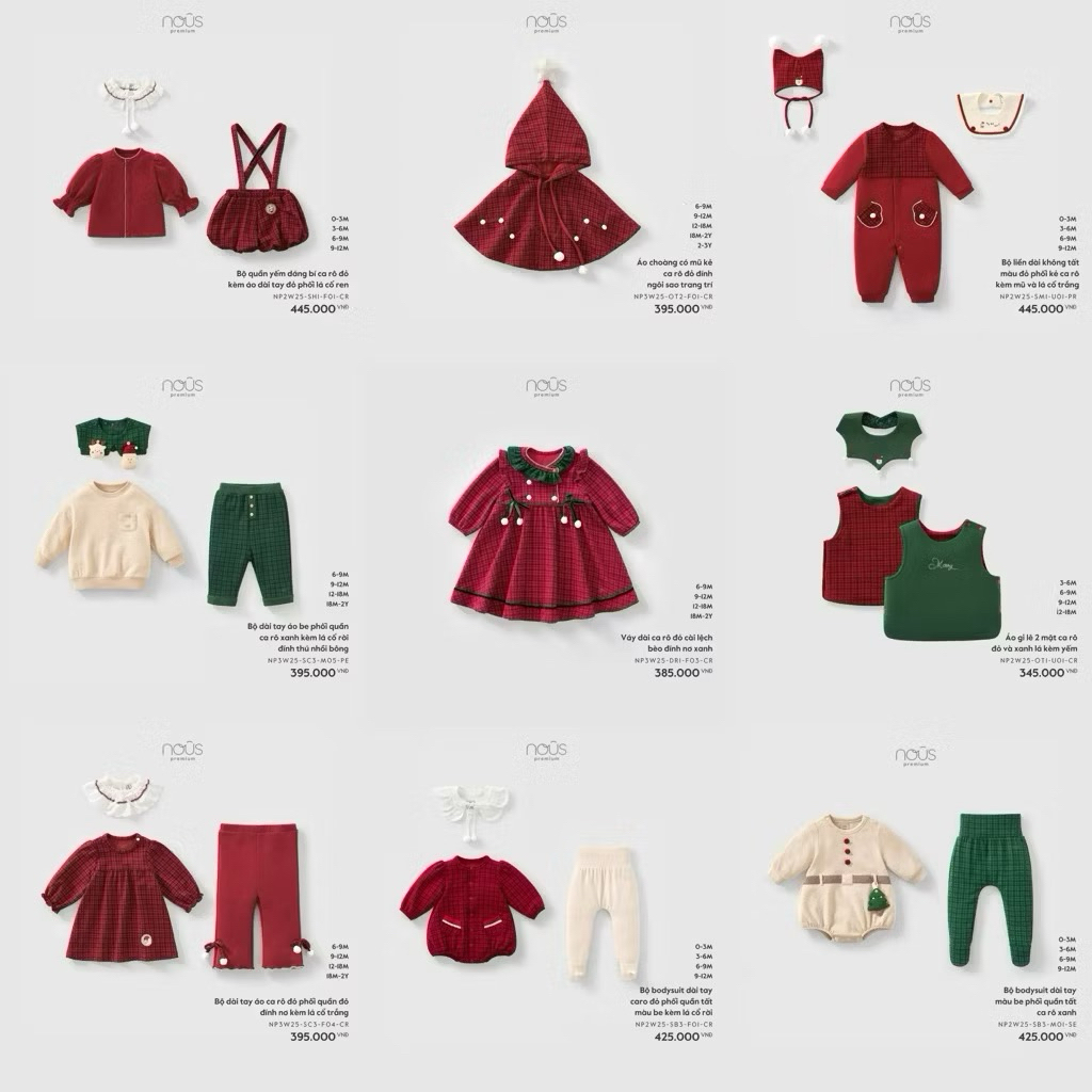 NOUS NOEL - BST noel Nous xinh yêu cho bé
