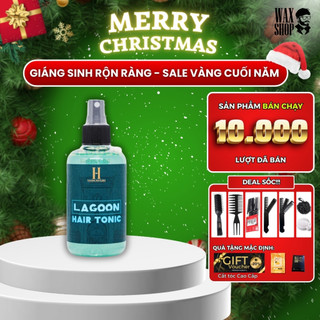 Xịt tạo phồng tóc nam Lagoon Hair Tonic - Saigon Hustlers hỗ trợ tạo kiểu giữ nếp dưỡng tóc 