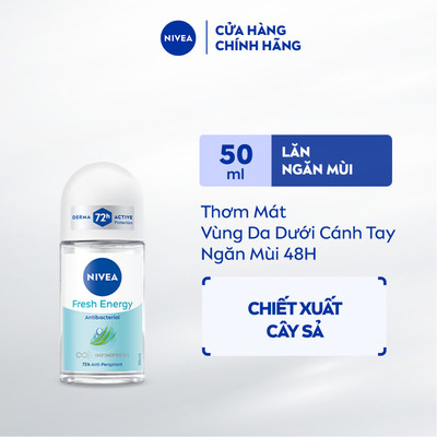 Lăn Ngăn Mùi NIVEA Tươi Mát Sức Sống 50ml / Lăn Khử Mùi Nữ - 83754