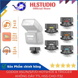 Godox X5C Hotshoe Trigger TTL HSS Cho iT32 HL Studio 2.4GHz