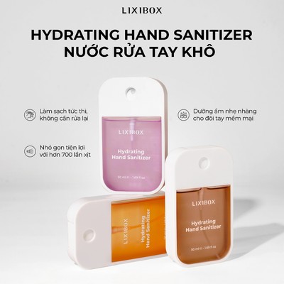 [Gift] Nước Rửa Tay Khô Lixibox Hydrating Hand Sanitizer 50 ml