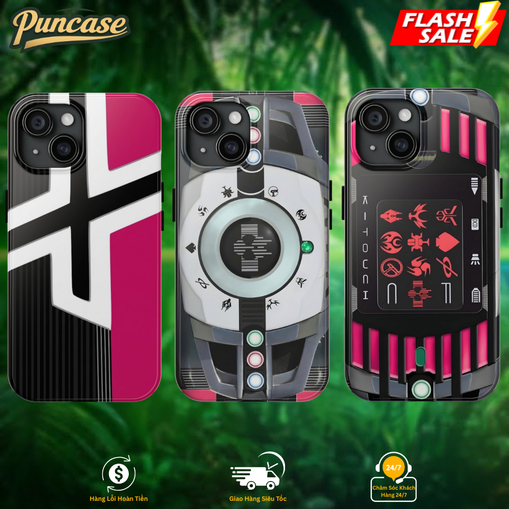 Puncase Ốp Lưng Kamen Rider Decade 2 Lớp - Thích Hợp Cho Cả Iphone Và Samsung Galaxy S Series