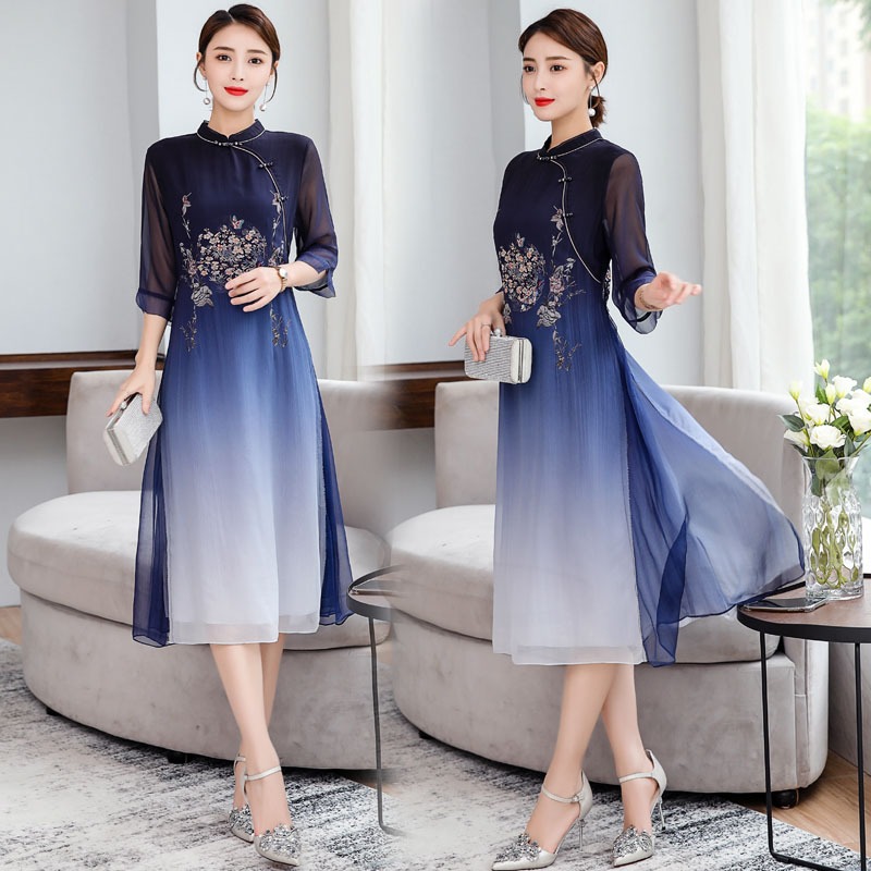 ĐẦM CÁCH TÂN L-4X SANG TRỌNG _ TB 845.20