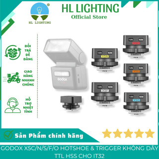 Godox X5C Hotshoe Trigger TTL HSS Cho iT32 HL Lighting 2.4GHz