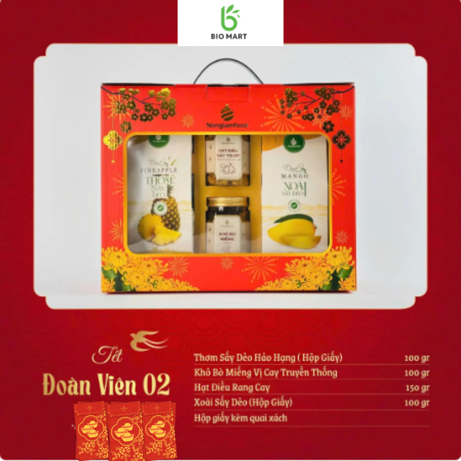 Hộp Quà Tết 2026 - Đoàn Viên 02 NÔNG LÂM FOOD
