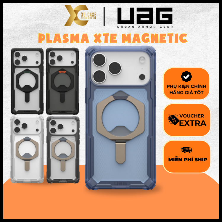 [ CHÍNH HÃNG ] Ốp UAG Plasma XTE Chống Sốc Đạt Chuẩn Quân Đội Chính Hãng cho iP 17 Pro/ 17 Pro Max