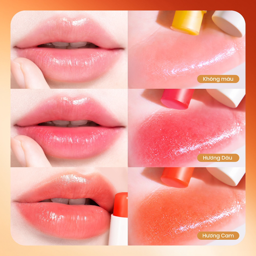 [Set Quà Tặng] Combo Son Môi Cỏ Mềm Xinh Xắn  Tinh Tế Tặng Người Yêu Vợ Mẹ Cô Giáo Cỏ Mềm