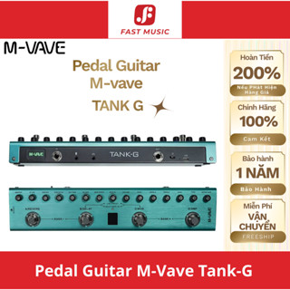 Pedal Guitar M-Vave Tank G Chuyển Đổi Hiệu Ứng Âm Thanh Chính Hãng Tặng Kèm Tiếng Đi Show
