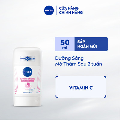 Sáp Ngăn Mùi NIVEA Extra Brightening (50 ml) - 84160