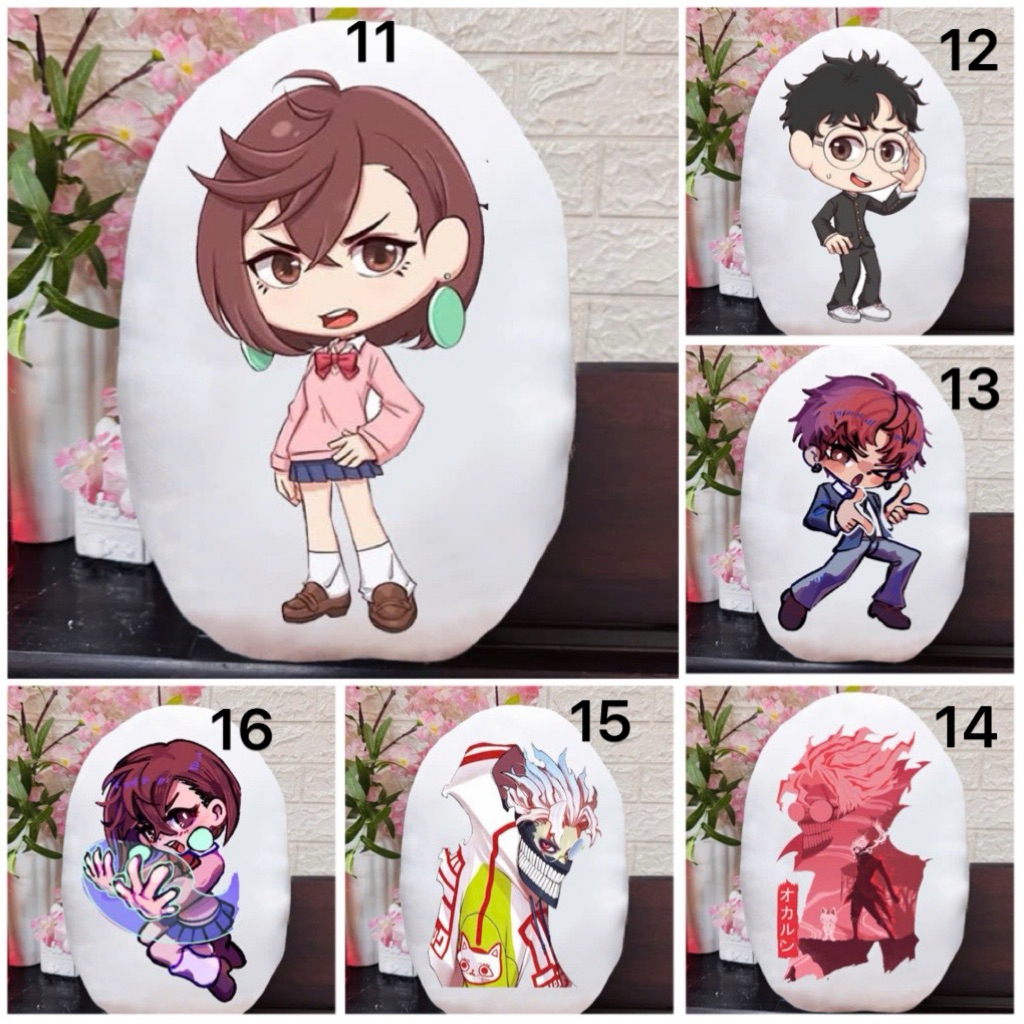 Gấu ôm hình Dandadan Ayase Momo,Takakura Ken 50cm / gấu anime Dandadan Ayase Momo,Takakura Ken đan đ