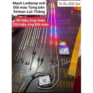 LedLamp mạch audi i8 a11 điều chỉnh màu qua smasphone mẫu mớii 2026